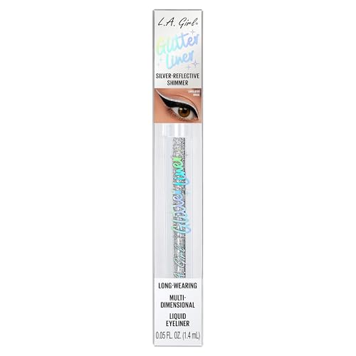 L.A. Girl Glitter Liner Silver Sparkles G97915