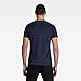 G-STAR Raw Men's Holorn Graphic Crew Neck Short Sleeve T-Shirt, RAW: Sartho Blue, S