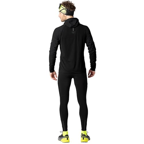 Dynafit - Maglia A Manica Lunga Con Cappuccio Alpine Uomo - Nero (Taglia: Xl) - 4