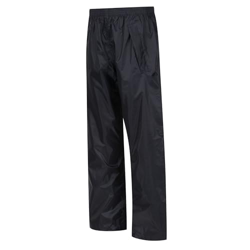 Regatta Professional Kids' Stormbreak Waterproof Overtrousers Black - Image 4