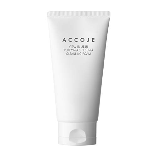 [ACCOJE] Vital in Jeju Best Korean Skin Purifying & Peeling Cleansing Foam,Paraben and Alcohol Free (150 ml) -  UCL Co., Ltd, LHB-100001122