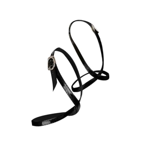 Ipetboom Fashionable Leather Shoelaces for High Heels Flexible Anti-slip Shoestrings Adjustment