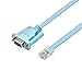 RJ45 to DB9 Console Cable, 1.8m/6ft RS232 to RJ45 Console Cables Serial Port Management Adapter Compatible with Cisco Router Switch
