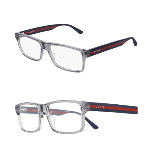 Image of Gucci GG0752O Designer Fashion Eyeglasses Stylish Rectangular Frame Eyewear with Luxury eSHADES Kit - Embrace Sophistication and Elegance