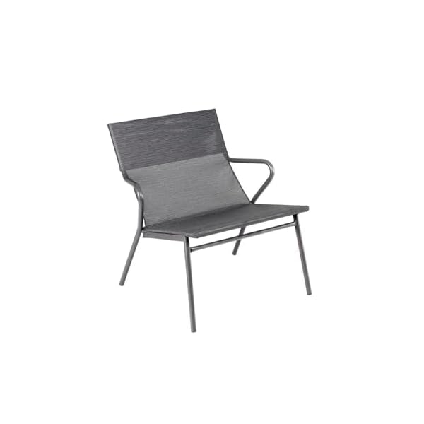 Lafuma Vence Lounge-Set Batyline Duo Grau Obsidian