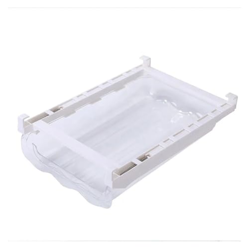 Organizador rodante tipo cajonera, soporte for huevos frescos, caja de almacenamiento de huevos for refrigerador, bandeja contenedor for accesorios de cocina