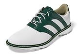 Adidas Men's MC Z-Traxion Spikeless Shoes, Footwear White/Collegiate Green/Yellow, 11.5