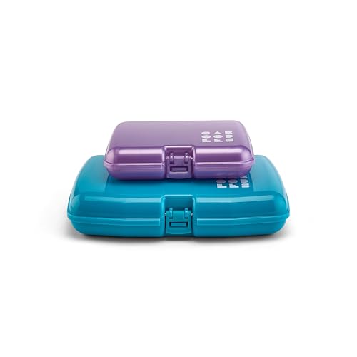 Caboodles Care Pack + Lil Bit Set, Purple and Dark Teal