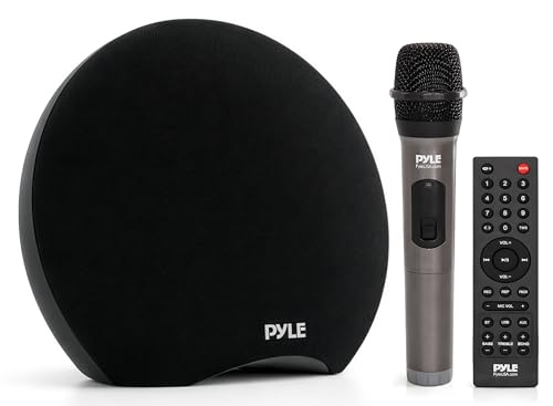 Pyle Portable Speaker Bluetooth | 280W Portable Waterproof Bluetooth Speaker with Dual 3” Subwoofers, Wireless Mic, TWS, MP3/USB/AUX Playback | Built-in Rechargeable Battery | For Indoor & Outdoor Use