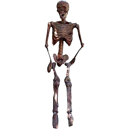 Esqueleto Halloween Adorno De Calavera Escarlata Aterradora,Adornos De Esqueleto Fantasma Tridimensional En El Cementerio De La Casa Embrujada,Decoraciones Festivas ( Color : Red , Size : 65inches )