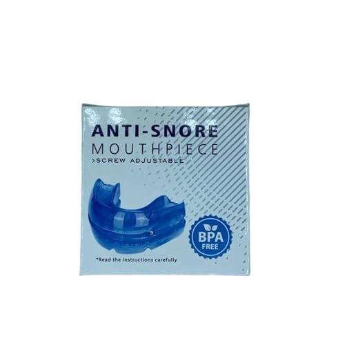 Neu Schnarchstopper Anti Schnarch, Schnarchschiene Schnarchen stopper Effektiv gegen schnarchen Gegen Zähneknirschen Mehrzweck für Männer Frauen (Blue)