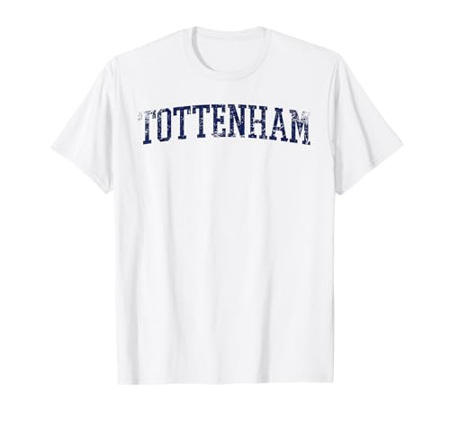 Tottenham N London - Diseño retro - Clásico desgastado vintage Camiseta