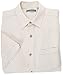 Cubavera Men's Short Sleeve Bedford Cord Shirt with Pocket
