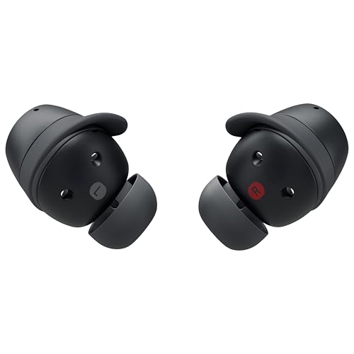 Image of LG xboom Buds Plus, xboom Signature Sound by will.i.am with Graphene Drivers, Hybrid Active Noise Cancellation, Up to 30 Hours of Battery, IPX4 Water Resistant, Black