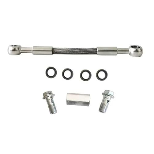Durite de frein moto M10 en acier robuste pour un embrayage hydraulique précis