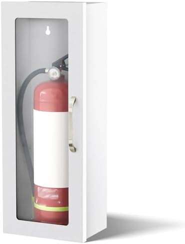 Zonon 1 Pcs 10lb Fire Extinguisher Cabinet Wall & Surface Mount 2...