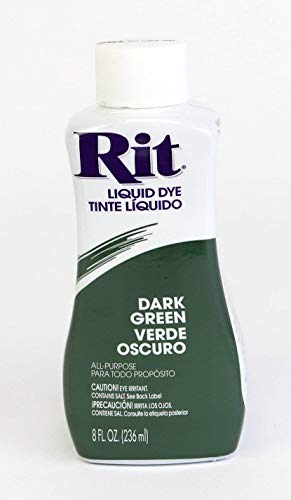 Rit Dye Liquid Dye, 8 fl oz, Dark Green, 3-Pack - Thumbnail 4