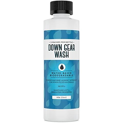 IMPRESA [5 Loads] Concentrated Down Wash Detergent for Restored Loft & Warmth - Down Detergent for Coats to Improve Water Repellency - High-Performance Detergent For Down Jacket & More - - 8 oz Cover