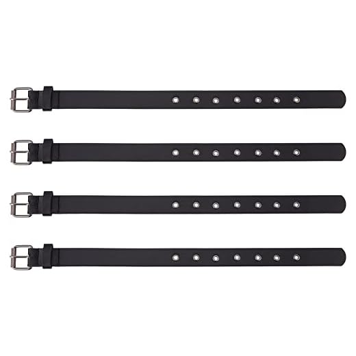 FINGERINSPIRE 4 Stück Traditionelle Kilt Verlängerungsgurte Ledermanschetten Gürtelschnallen 22x400 mm Schwarzes PU Leder Gürtel Mit Quadratischer Metallschnalle Damengürtel Für Mäntel Jacken