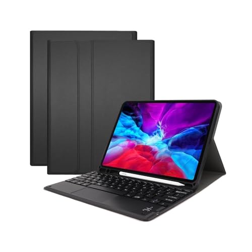 Funda con teclado y ratón universal para iPad de 10 y 11 generación de 10.9 pulgadas con touchpad