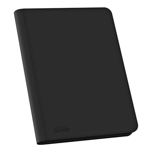 Ultimate Guard Zipfolio 360 – 18 Pocket Xenoskin Black