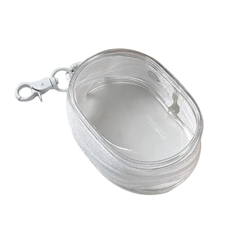 Trisoye Schmuck-Organizer, Transparente Aufbewahrungsbox, Beutel, Schlüsselbundtasche, Aufbewahrungstasche, Dicke Brieftasche, Süße Puppentasche, Organisation A