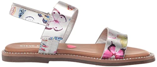 Steve Madden Girls Shoes Girls Ivara Sandal, Silver Butterfly, 1 Little Kid #TOP5