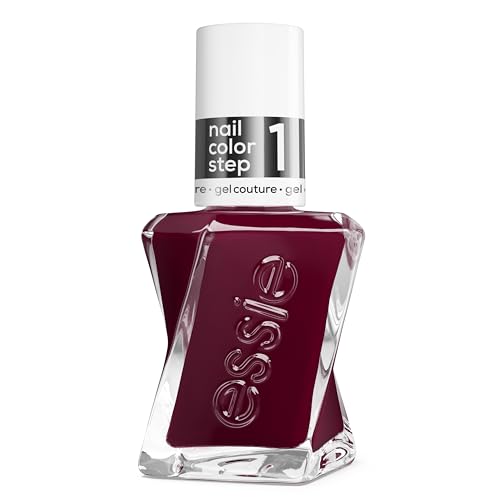 essie Gel Couture 2-Step Longwear Nail Polish, Model Clicks, Red Nail Polish, 0.46 fl. oz.