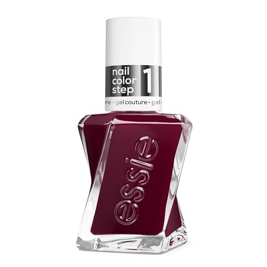 essie Gel Couture 2-Step Longwear Nail Polish, Model Clicks, Red Nail Polish, 0.46 fl. oz.