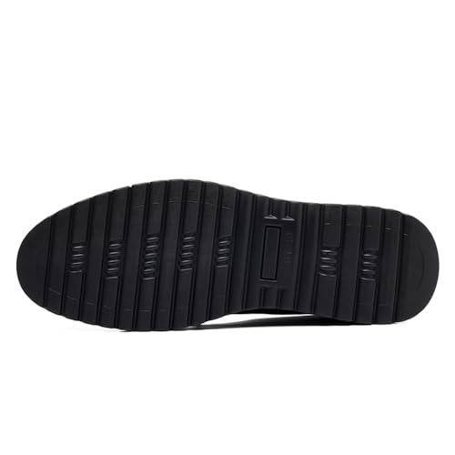 Men's Premium Leather Casual Oxford Shoes Classic Lace up Formal Business Derby Shoes4