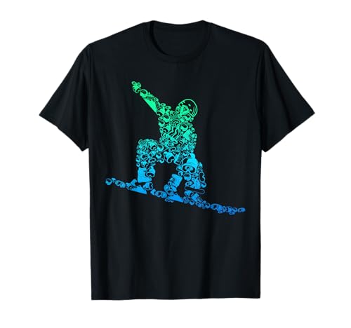 Vêtements et idées cadeaux de snowboarder cool - Snowboard Snowboarder Snowboard Homme Enfants Garçons T-Shirt