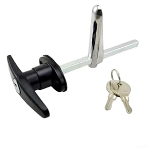 Lastdaytime T-Griff Garagentürschloss Wetterfest