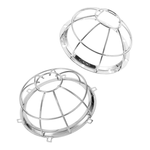 WOONEKY 10 Pezzi Protezione Rilevatore Antincendio in Ferro Resistente Copertura Sprinkler per Ambienti Affollati Facile Installazione