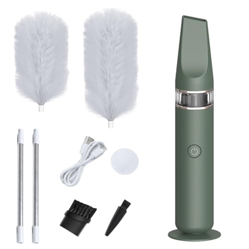 Spin Duster - Spolverino rotante regolabile | Spolverino automatico a 360° | Spolverino estensibile in microfibra | Collettore di polvere rotante a spazzola Duster | Spolverino rotante regolabile |