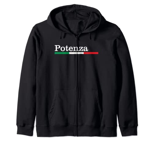 Camiseta Potenza Città Italiana Bandiera Italia Sudadera con Capucha