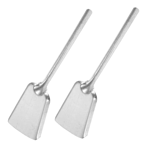 Luxshiny 2 Pezzi Strumento Multifunzione Per Terreno Comodo Per Giardino Per Cenere Del Focolare e Pulizia Carbonella Pratico e Spesso