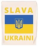 Chiusura con coulisse luxogo Schiavo Ucraino Gloria A Ucraina Borsa da Palestra Beige con Coulisse Unisex Drawstring Bag Gym
