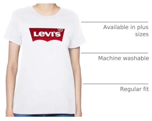 Image of Levi's Women's Perfect Crewneck Tee Shirt (Also Available in Plus)