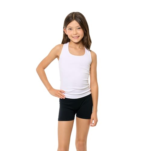 Girls Boxer Briefs Underwear Anti Chafing All Purpose Boy Shorts Panties (Designed To Fit Girls 7-10)3