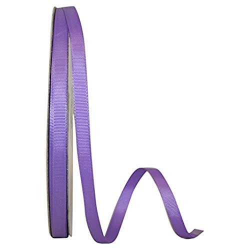 Reliant Ribbon 4900-051-15C Grosgrain Style Ribbon, 3/8 Inch X 100 Yards, Orchid