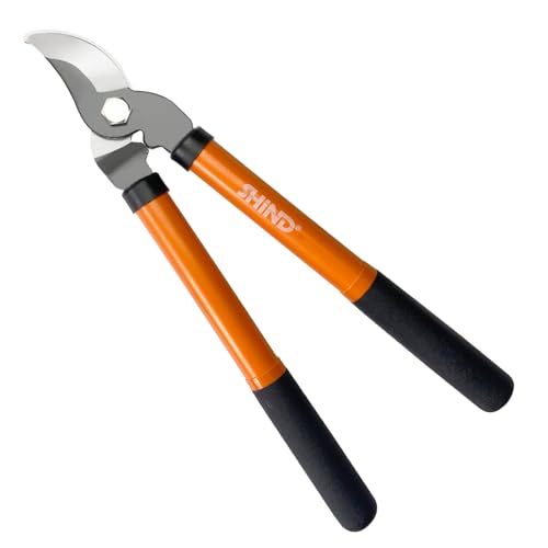 SHIND Lopper Heavy Duty Branch Cutter Tree Clippers with Compound Action, Chops Thick Branch Ease, Garden Loppers Pruning, 15 Inch Tree Trimmer with 1.6” Clean Cut Capacity (15 Inch)
