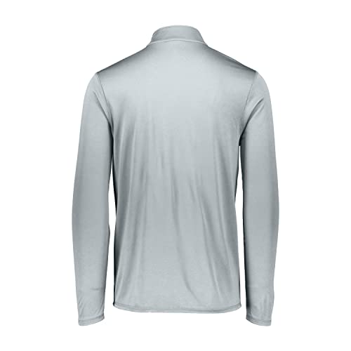 Augusta Sportswear Mens Attain Wicking 1/4 Zip Pullover Sweatshirt, Silver, Large Us #TOP1