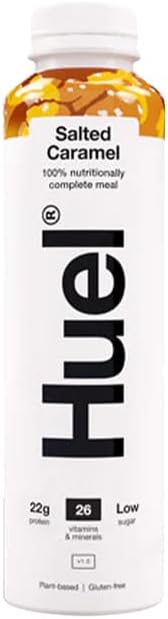 Huel 500ml Variety Pack Ready To Drink Nutritionally Complete Meal Flavours Inc. Chocolate, Vanilla, Banana, Berry, Salted Caramel, Strawberries & Cream (Pack of 6)