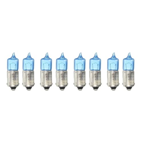 Bombillas BAX9S H6W 6W 5000K para solucionar la luz de posición fundida del coche 12V