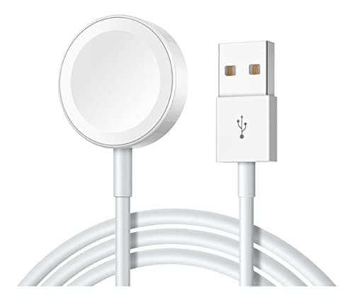 Cabo Carregador Magnético Para Apple Watch Series 1 2 3 4 5 6 7 8 e Ultra - Carregamento Rápido e Se