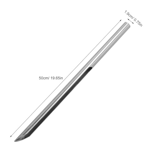 Inoxydable Échantillonneur Longue Grains en Acier, Sonde – vue 2