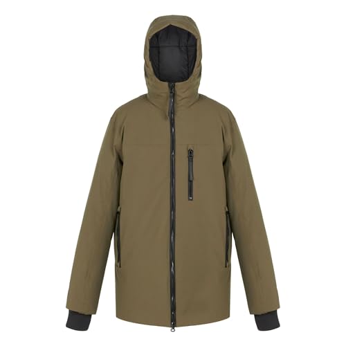 Regatta Mens Yewbank III Insulated Waterproof Jacket - Crocodile/Black - XXL