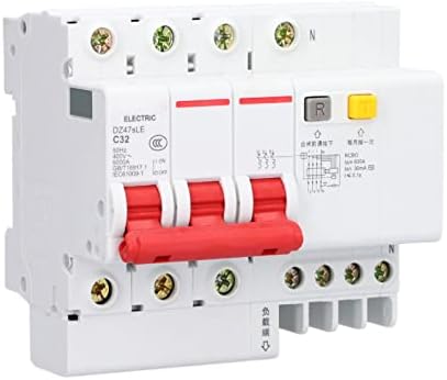 Consumer Unit, Circuit Breaker Panel 2 Way Leakage Proof Circuit Breaker Universal Consumer Circuit Breaker Box Fuse Board 40A 30mA RCD 2MCB 6A+16A, IP65 Plastic Shield Garage Caravan Consumer Unit