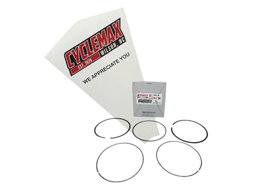 Cyclemax One Pack compatible with Yamaha Piston Ring Set (Std) 2C6-11603-10-00 Contains One Piston Ring Set (Std) 2C6-11603-10-00 and a Funnel