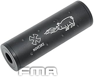 FMA製 ショートサイレンサー 14mm 正/逆ネジ NOVESKE刻印